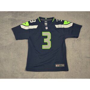 Seattle Seahawks Jersey YOUTH Boys Large Russell Wilson #3 onField Nike